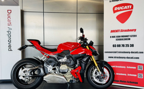DUCATI STREETFIGHTER V4S NOMBREUSES OPTIONS