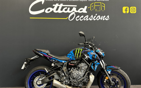 YAMAHA MT-07 (47.5CV) Quartararo A2 1ER MAIN REVISÉE & GARANTIE 2026 !