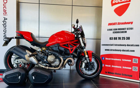 DUCATI MONSTER 821 RABAISSEE
