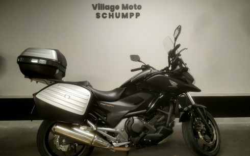 HONDA NC 750X DCT / 11 000KM / 2014 / VALISES + TOP CASE HONDA