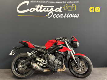 TRIUMPH STREET TRIPLE 660 S BRIDABLE A2 REVISEE & GARANTIE 12 MOIS ! 