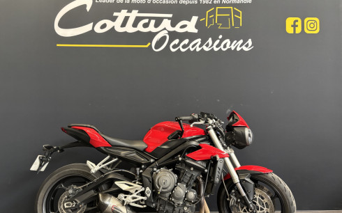 TRIUMPH STREET TRIPLE 660 S BRIDABLE A2 REVISEE & GARANTIE 12 MOIS ! 
