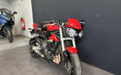TRIUMPH STREET TRIPLE 660 S BRIDABLE A2 REVISEE & GARANTIE 12 MOIS ! 