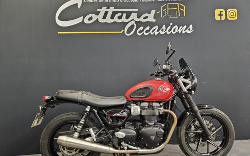 TRIUMPH STREET TWIN  900 BRIDABLE A2 REVISEE ET GARANTIE !